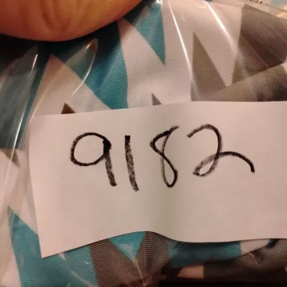 Ranch Dressn shirt womens M Medium western aztec all over 1/4 zip mock neck - Picture 9 of 9